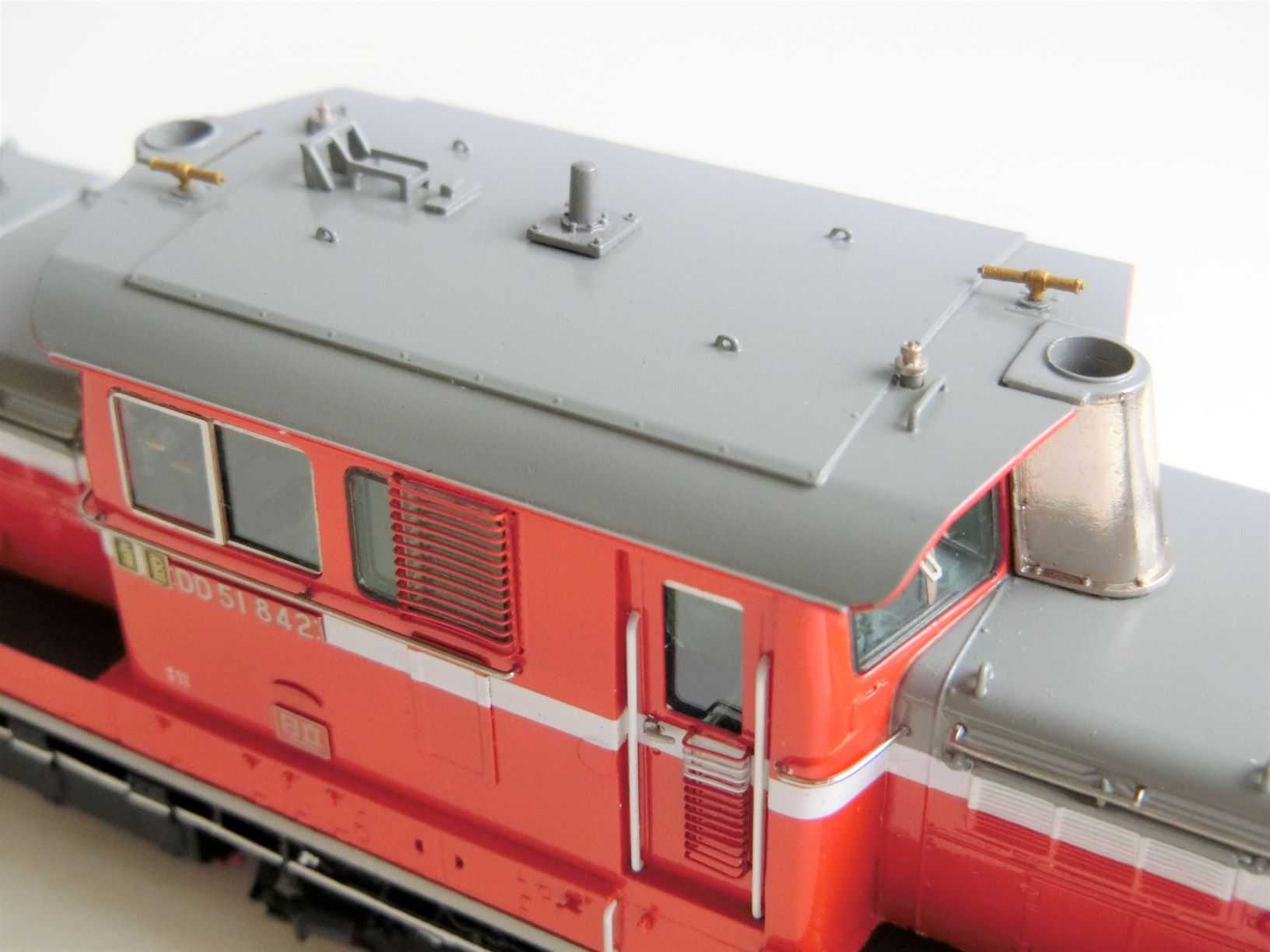 ムサシノモデルのDD51-お召842号機を増備 | HOゲージの