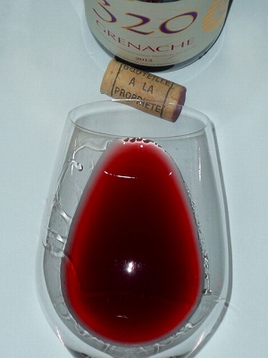 Le Cellier des Princes 320 Grenache 2012 glass.jpg