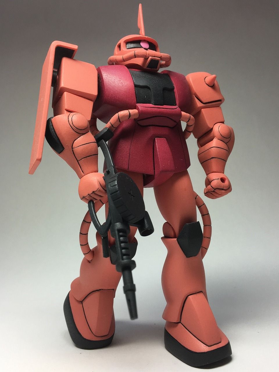 旧キット 1 144 シャア 専用 ザク ガンプラ 完成 カンオウ ガンプラ ブログ 楽天ブログ