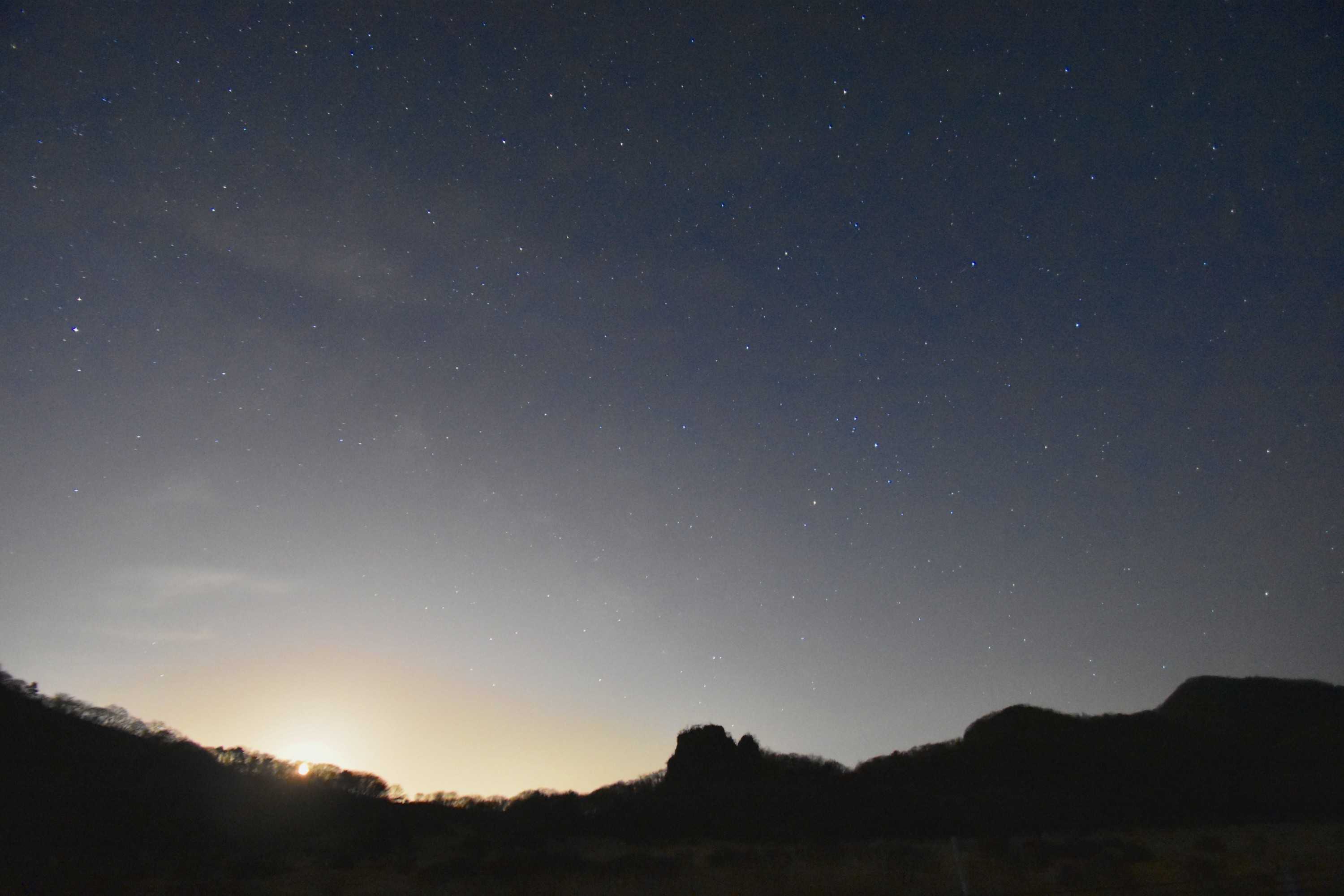 榛名山で❝夏の星空❞を撮影した！ 2023年4月15日 | 山と花と