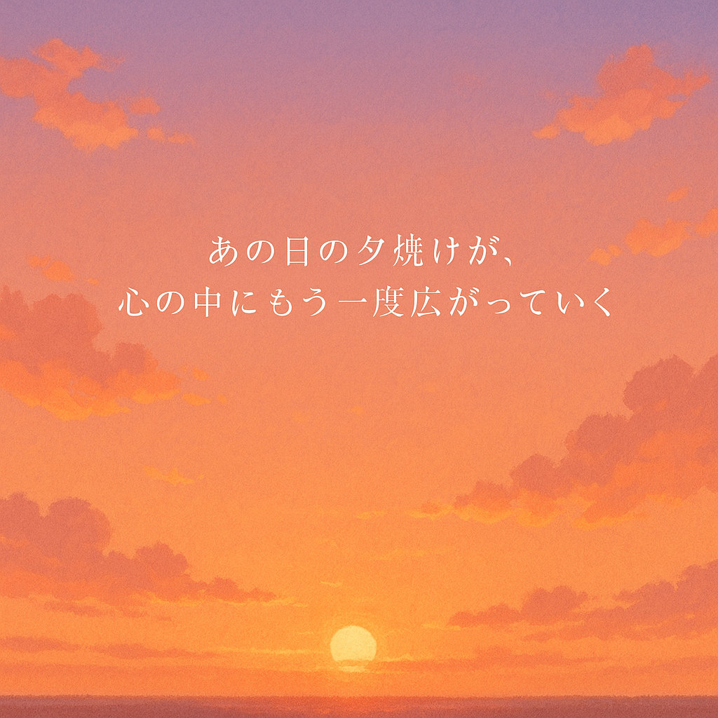 心がほどける音