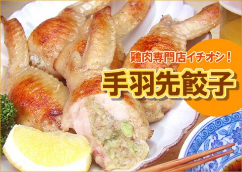 ジューシーな手羽餃子3