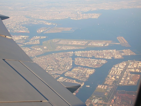 羽田空港　全景　空撮