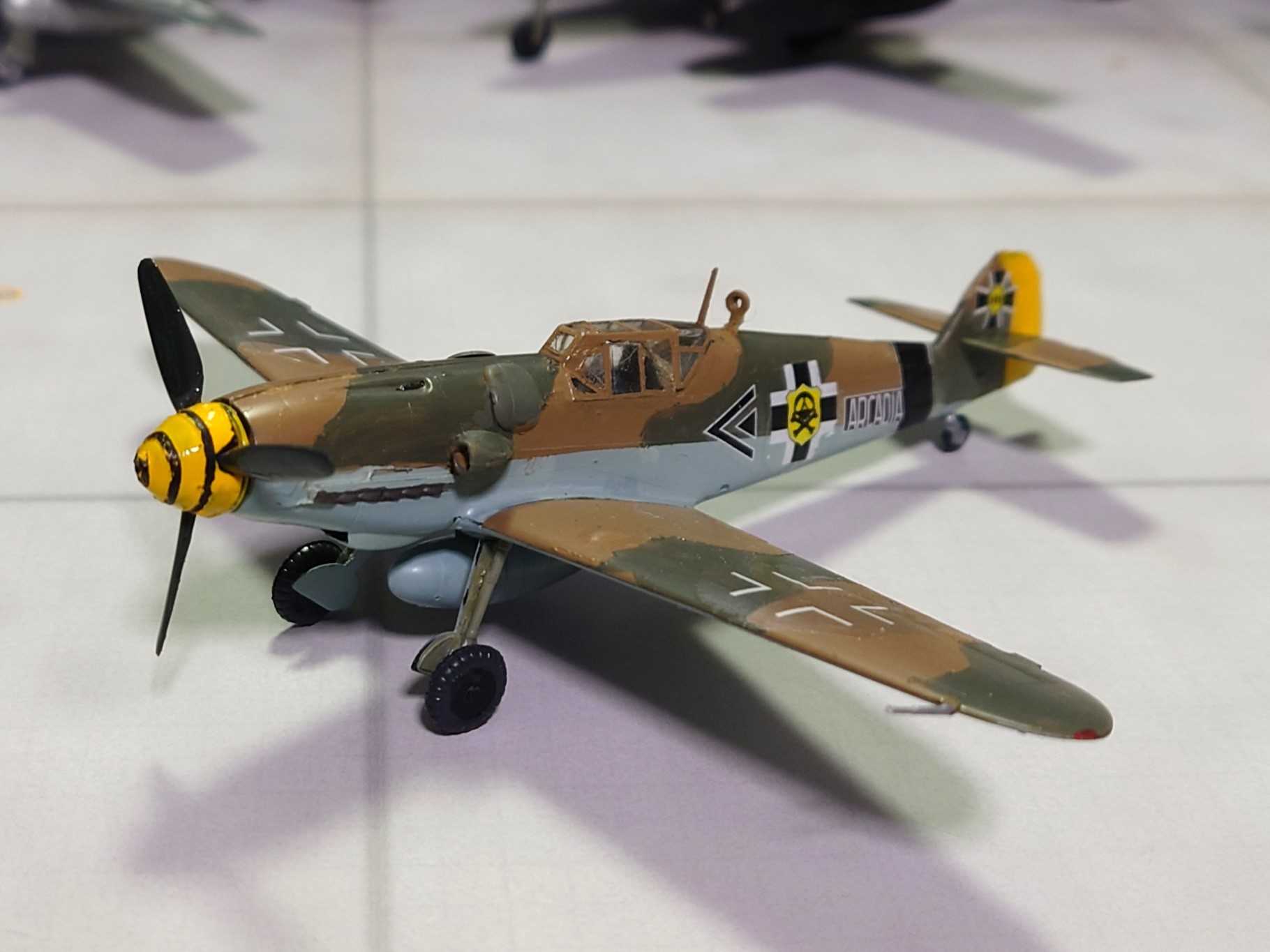 ハセガワ1/72メッサーシュミットBf109G-6旧キット～我が青春のアルカディア号（台場元塗装機）～ |  ハードオフ・ブックオフ・ジャンクオーディオ三昧！ - 楽天ブログ