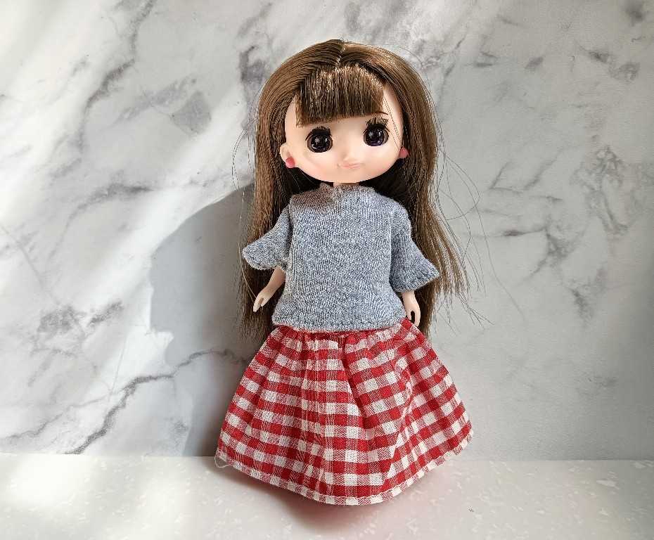 セリア ドール服 1/12サイズＴシャツとチューブトップワンピチェック | 日々雑記～趣味と100均生活の記録～ - 楽天ブログ