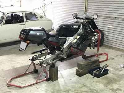 ３TJ（FZR400RR）用前後ホイールのコンバート完了！ | yamasadas800c的日記 - 楽天ブログ