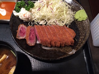 秋葉原 壱弐参 牛カツ2.JPG