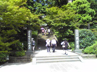 北鎌倉円覚寺入口2012年７月