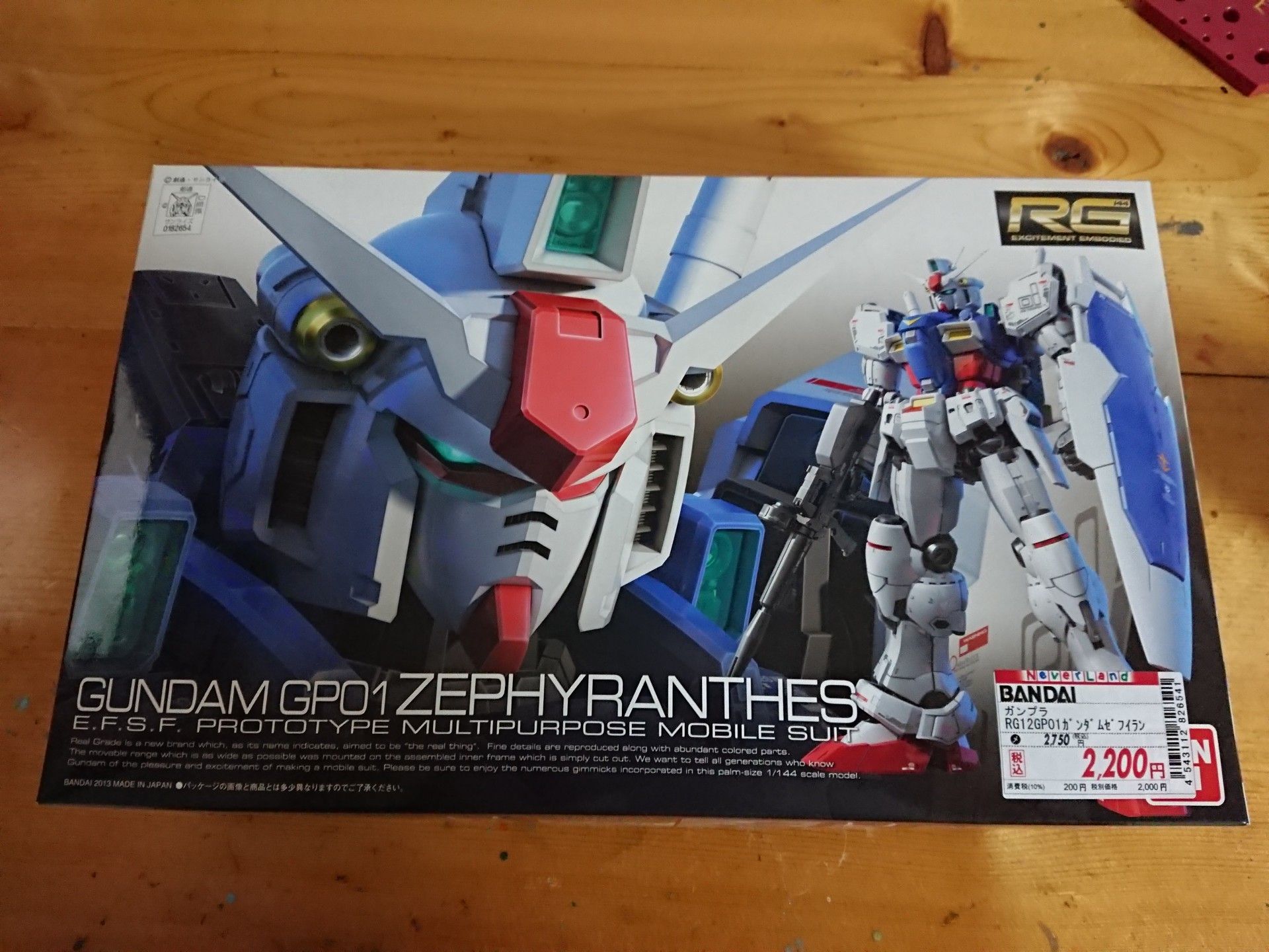 RG RX-78GP01 ゼフィランサス | 素人ガンプラ - 楽天ブログ