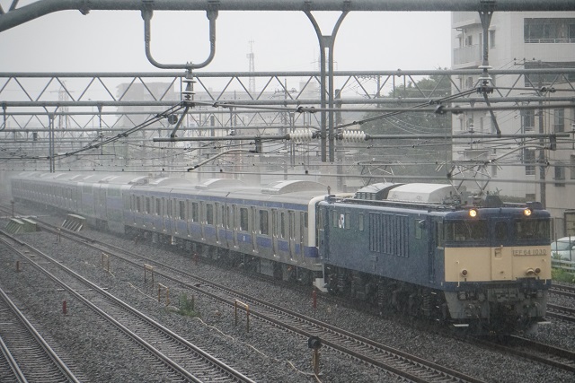 85系 乗務員訓練 in新中川 & EF64 1030牽引 E531系 配給6