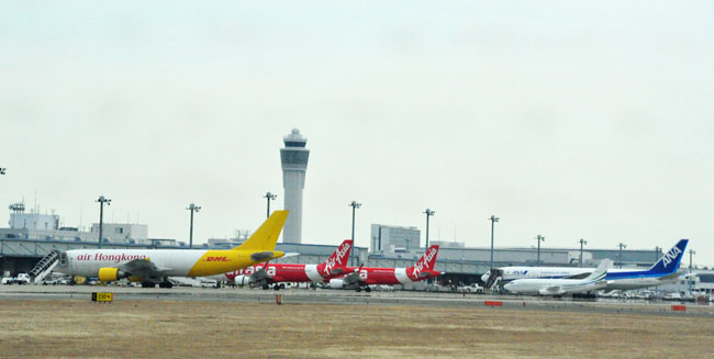 飛行機６