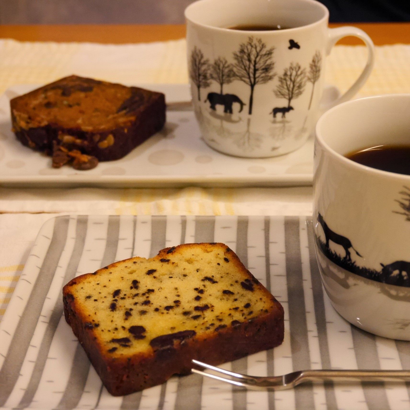 パウンドケーキ_食卓