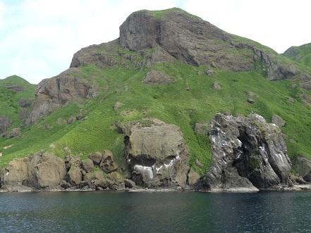 ドクロ岩（礼文島）