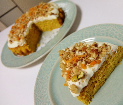 キャロットケーキ　carrotcake　アメリカ　にんじん　コストコ