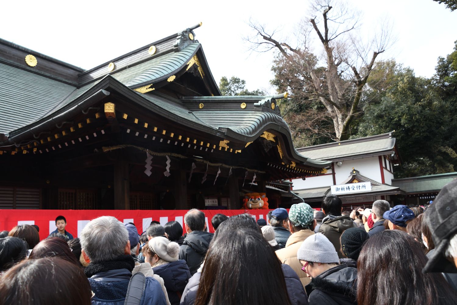 節分祭へ 大國魂神社豆まき式 南風のメッセージ 楽天ブログ