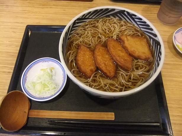 ウエスト佐倉店の丸天そば(3玉)１