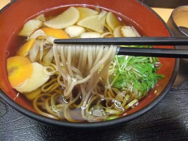 越後そば浅草橋店のけんちん蕎麦２