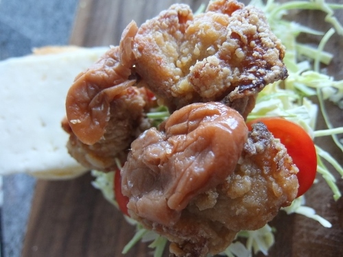 梅チキンタツタバーガー　バンズ　手捏ね