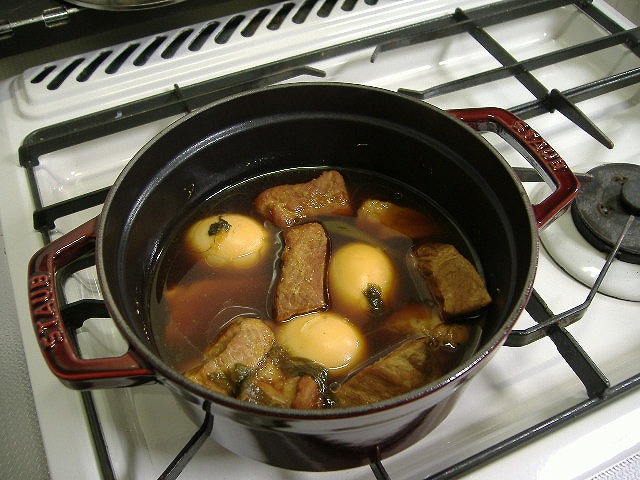 豚の角煮と煮卵