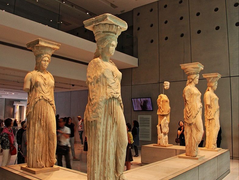 アクロポリスの石の置物 神殿を飾った 彫刻 | 清多夢くらぶ -