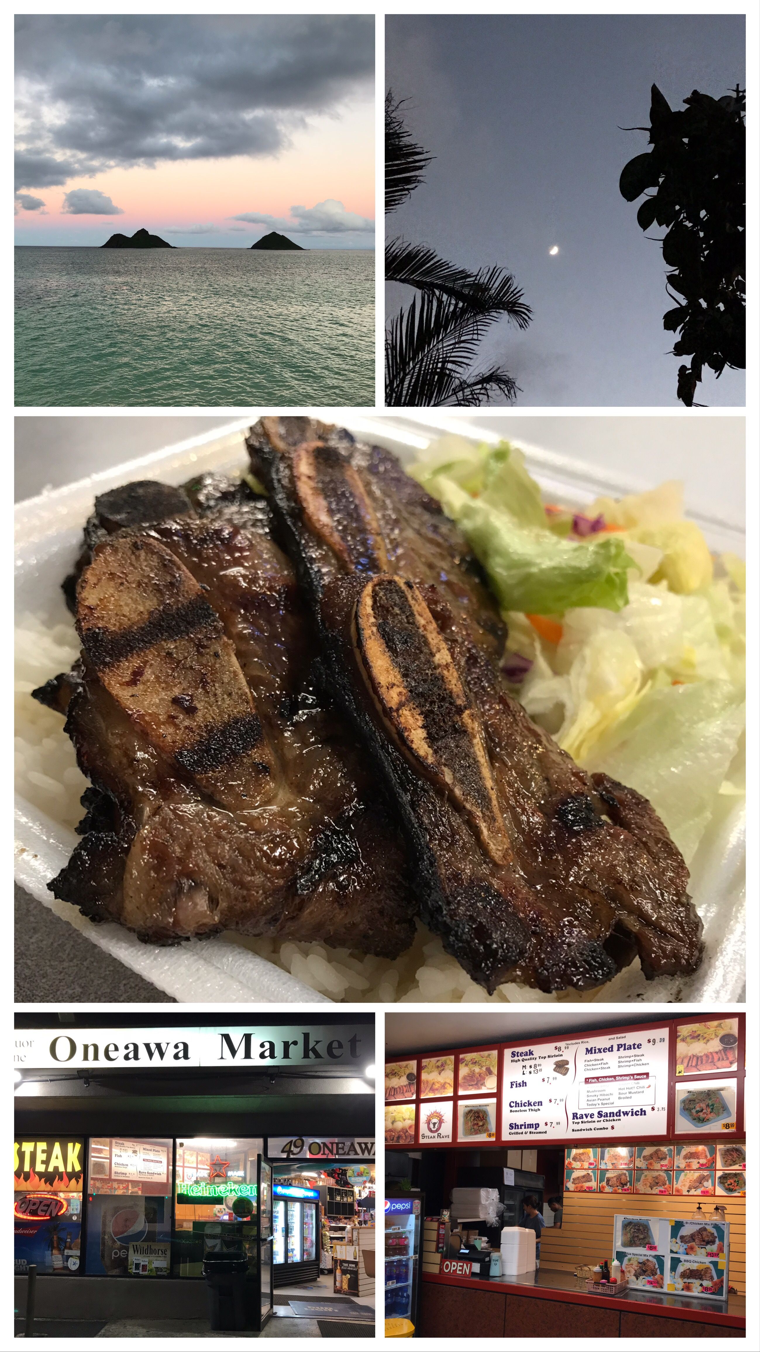 Govinda's Vegetarian BuffetのドーサとOneawa Market でカルビプレートランチ ハワイ6日目 ポケモン