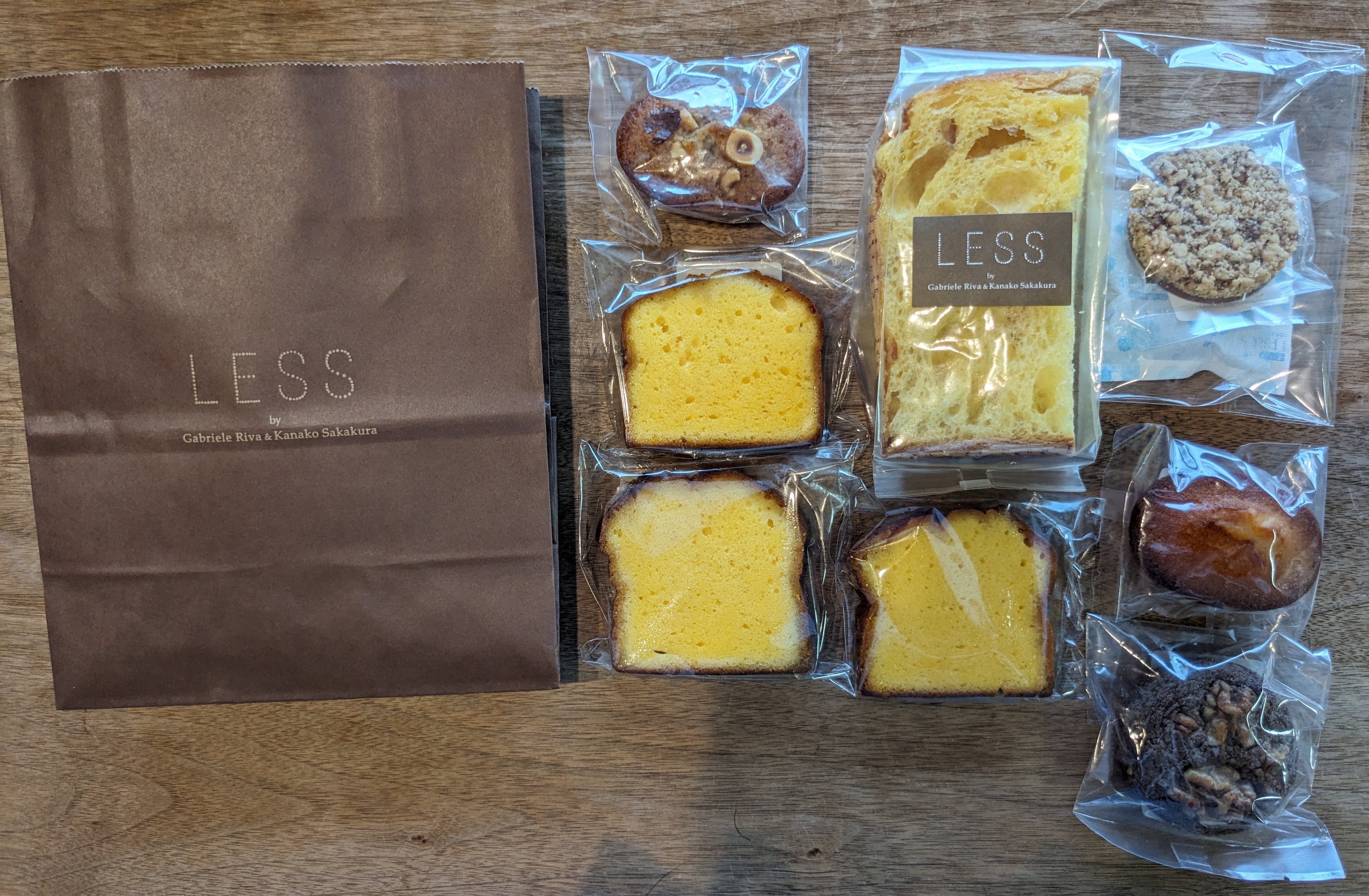 恵比寿駅スイーツ　LESS　RIVA chocolatier　店内の焼菓子購入品