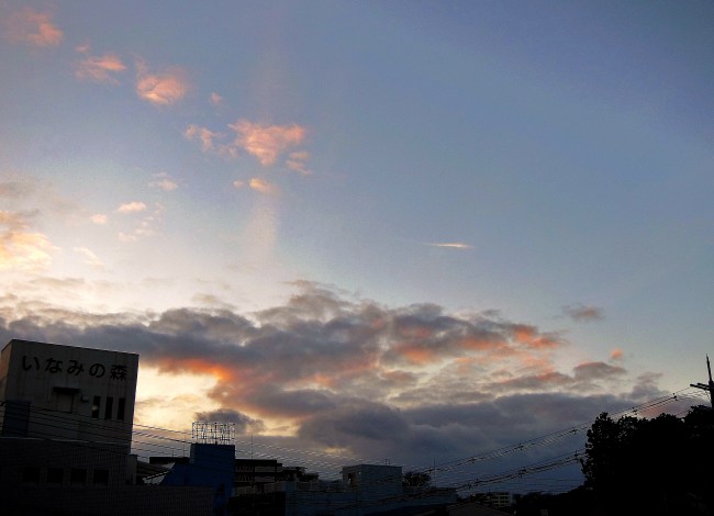 夕暮れ