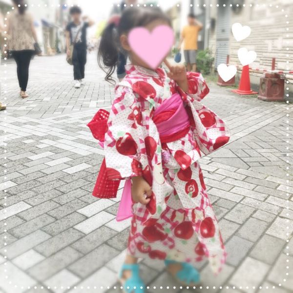 メゾピアノ♡りんご飴♡浴衣♡セパレート♡