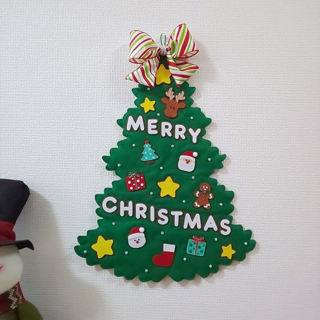クリスマス 大きなフェルトツリーの壁飾り キラキラガールズのスイーツコレクション 楽天ブログ