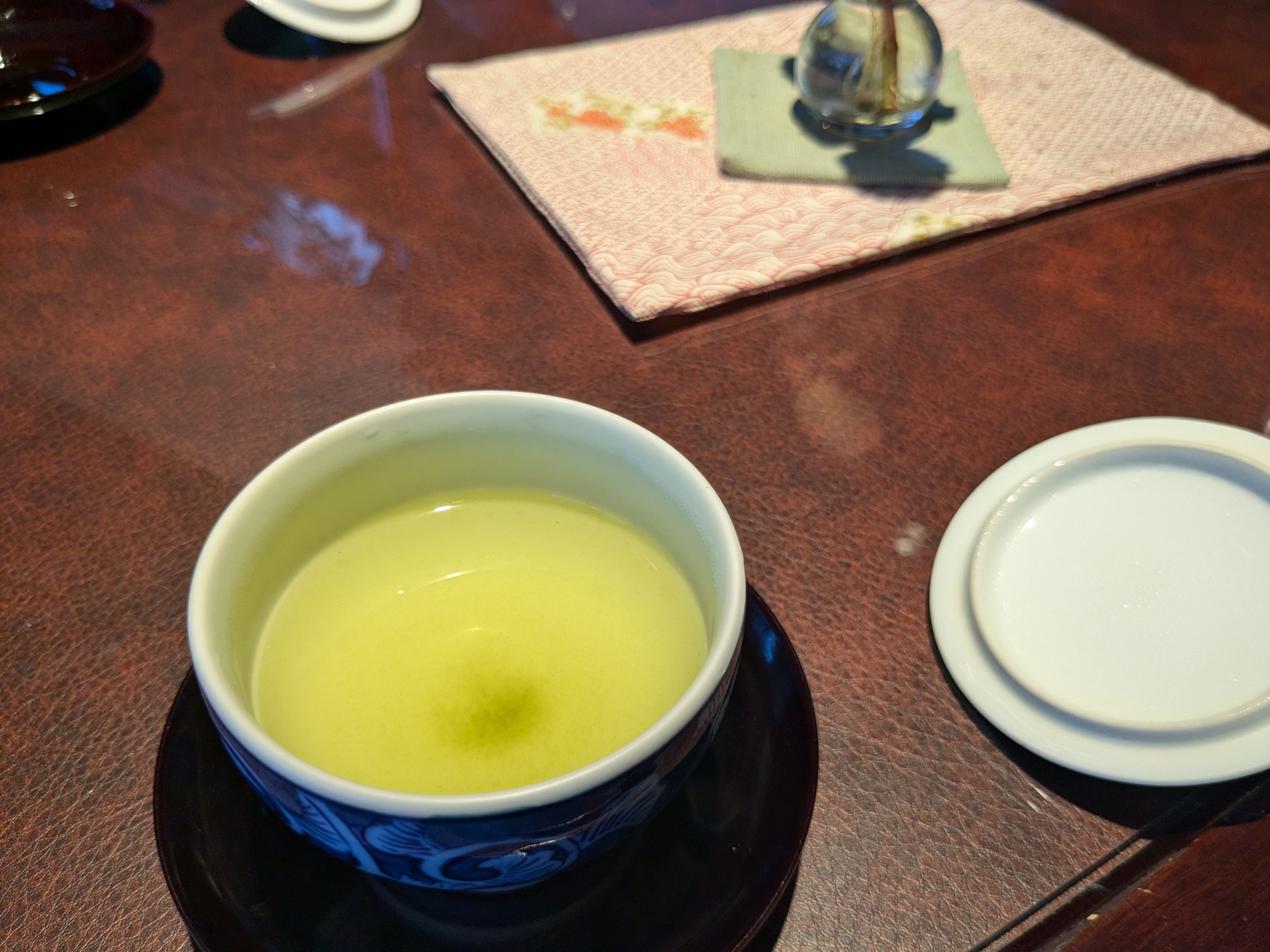 伊香保温泉 心に咲く花 古久家　緑茶