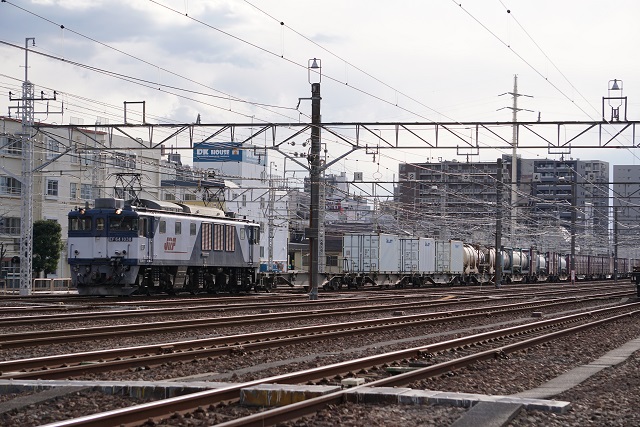 EF81 81牽引 横浜ロングチキ工臨 & 鹿島貨物5