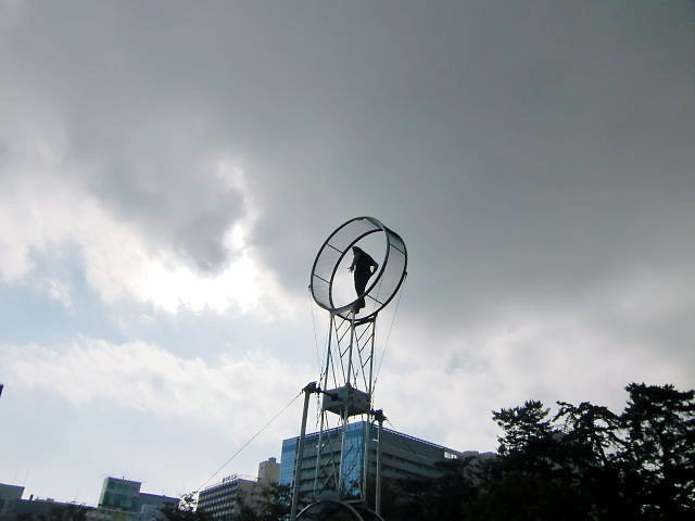 2013大道芸　ベロ ノック1
