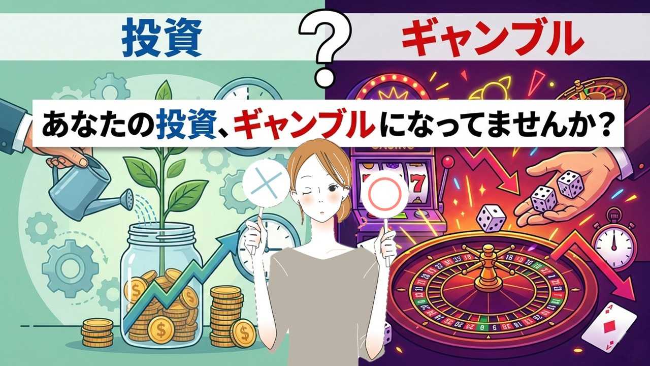 あなたの投資、ギャンブルになってませんか？ | 仕事✖育児✖副業 - 楽天ブログ