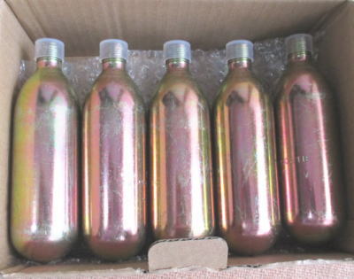 炭酸ミスト ガスカートリッジ 74g (プロージョン、リジュポウ使用可) プロージョン使用選択で必要なパッキン×2付き ×10本 9000円 送料込and More1.JPG