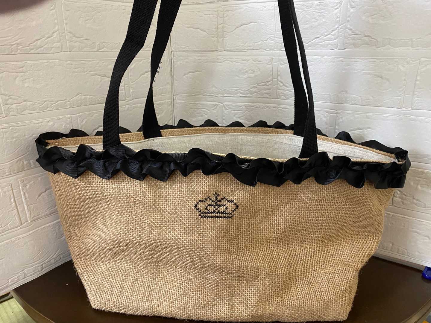 ダイソー 麻トートバッグリメイク Mii S Shop 楽天ブログ