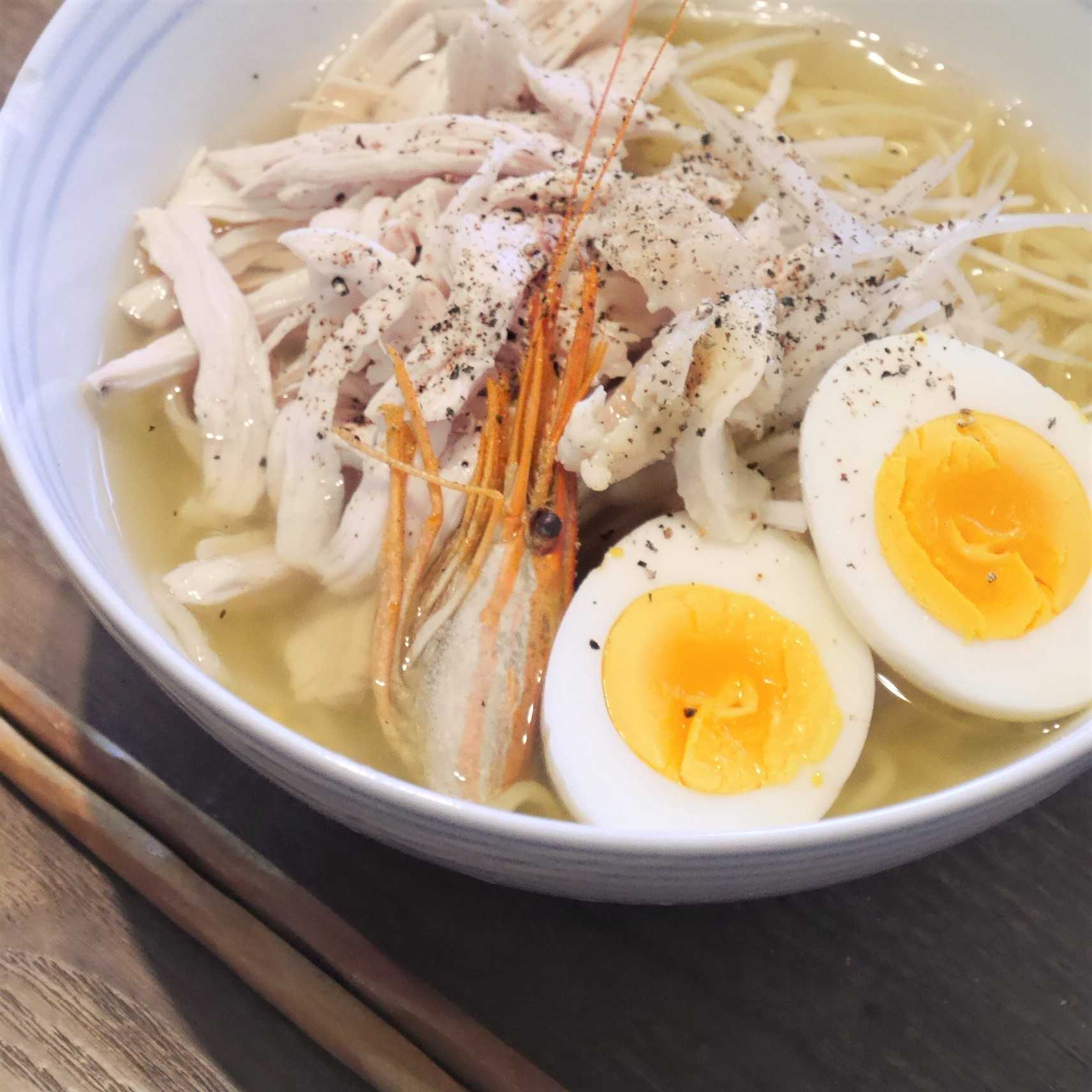 ねぎ鶏塩ラーメン_up