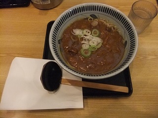 本家しぶそば＠渋谷駅のＣ＆Ｃカレーそば