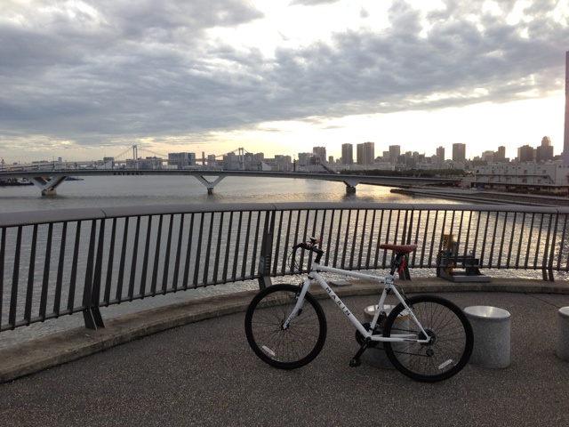晴海大橋 marin/マリン(自転車)