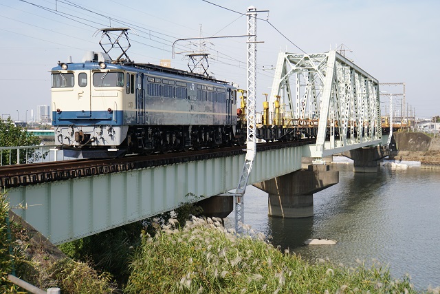 EF65 1102牽引 高崎チキ工臨 & EF65 1103牽引 新津ロングチキ工臨 空返却2