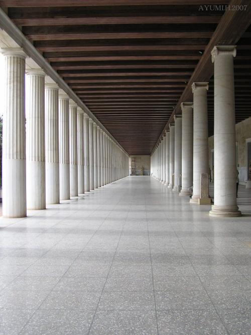 古代アゴラ博物館・アタロス柱廊