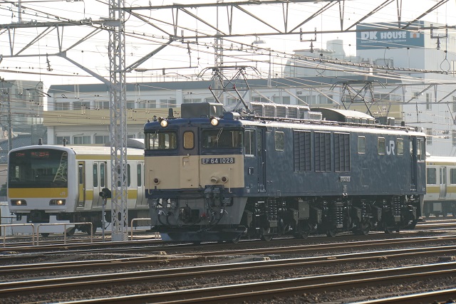 EF64 1028 国鉄色 鹿島貨物 単機4