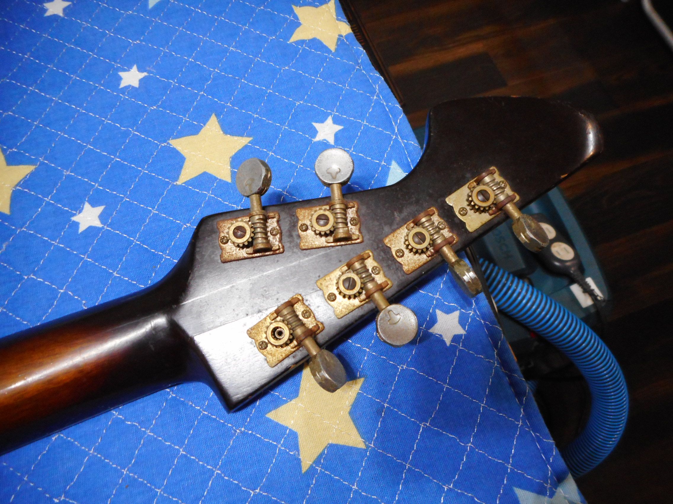 🌸TEISCO World YG-6 ビザールギター再生リペア | 青春のギター