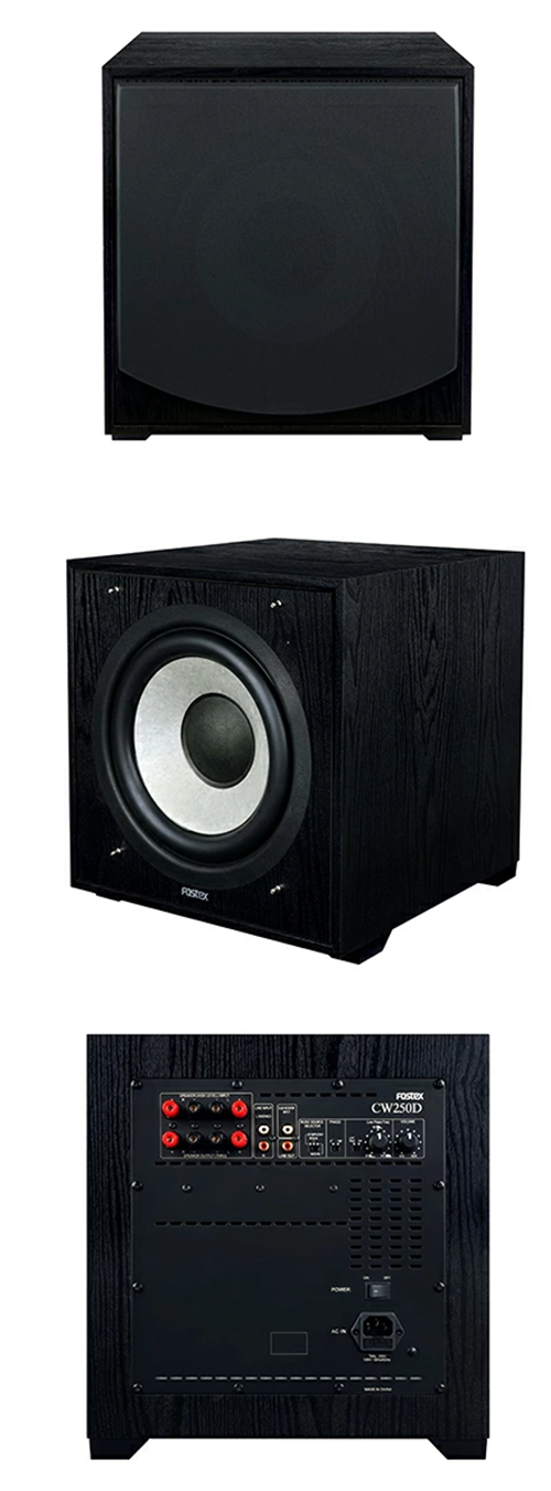 ◎オーディオ スピーカー サブウーファー アンプ内蔵 CW250D