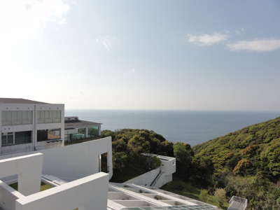 足摺テルメデッキより