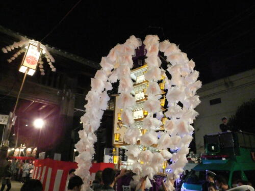 池上本門寺の万灯行列