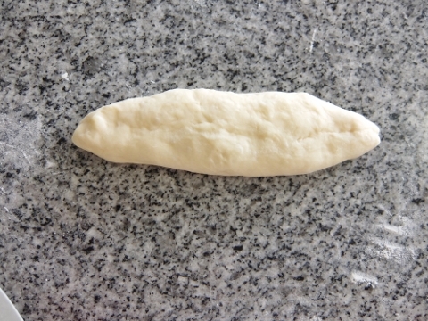 ハートのチーズパン　成形　作り方