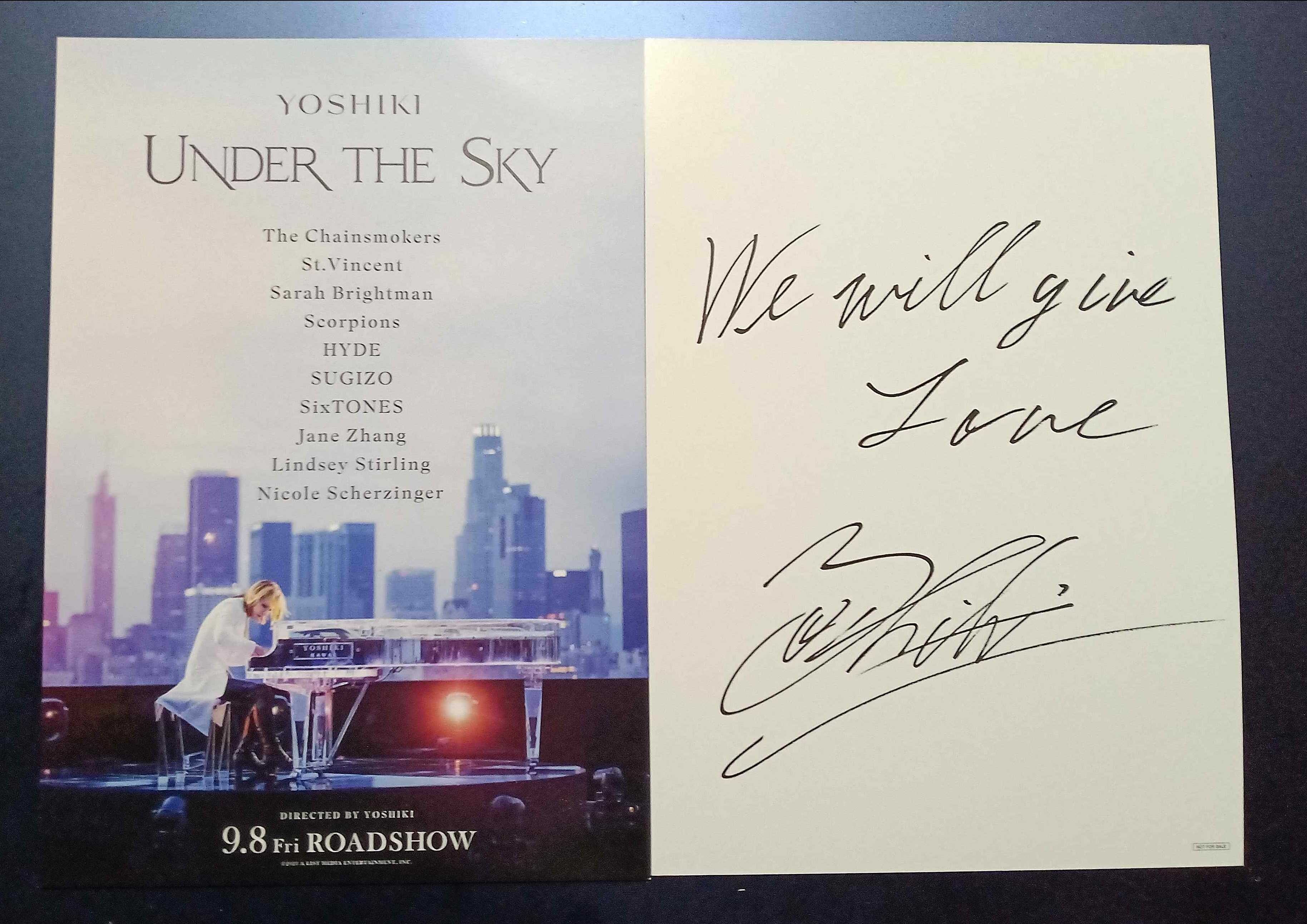 YOSHIKI UNDER THE SKY」の余韻。 | 笑ったり怒ったり・・・ - 楽天ブログ