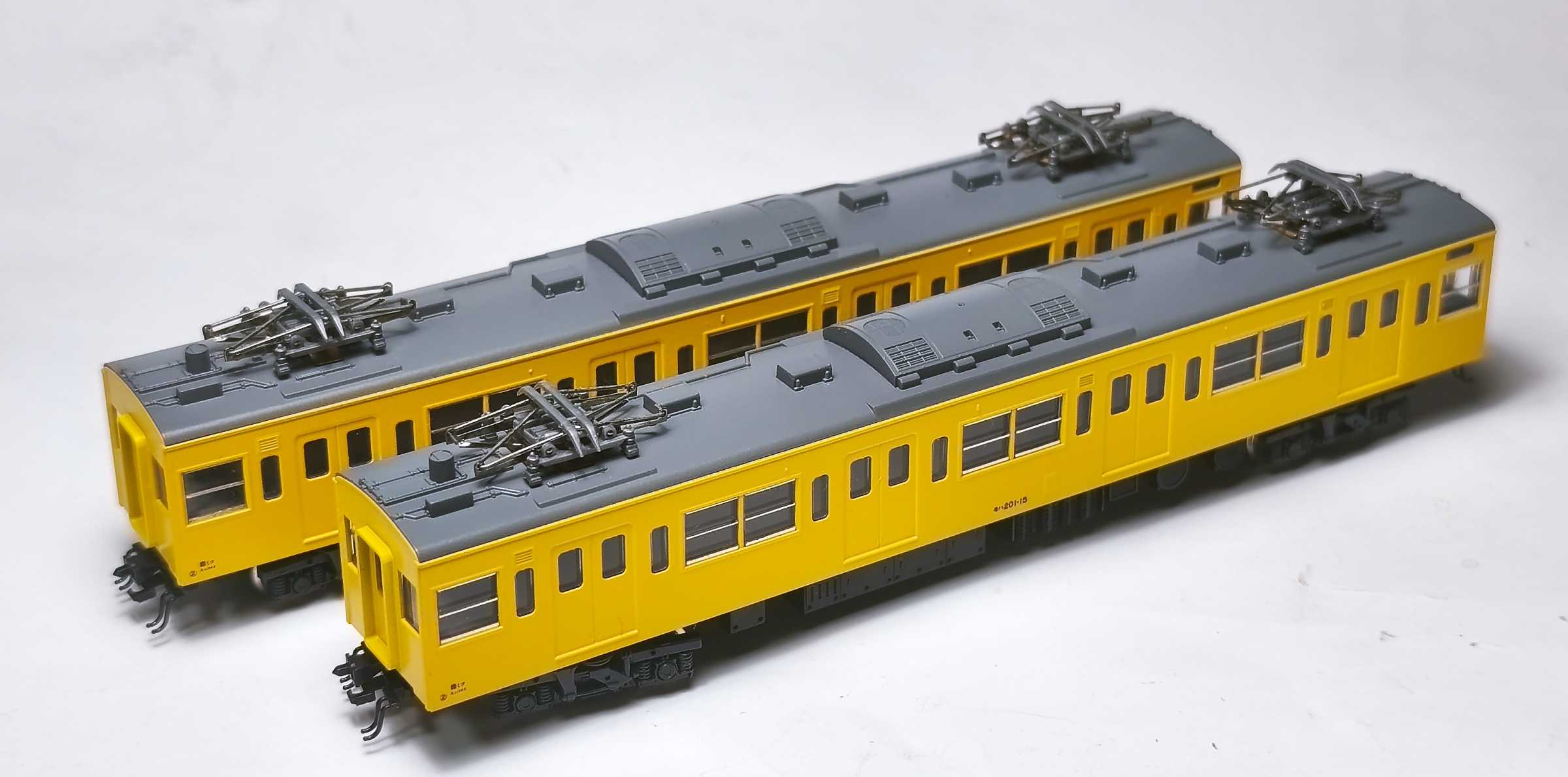 KATO 201系 試作車(カナリア色) クモハ200 半ジャンク品 1両 KATO 201