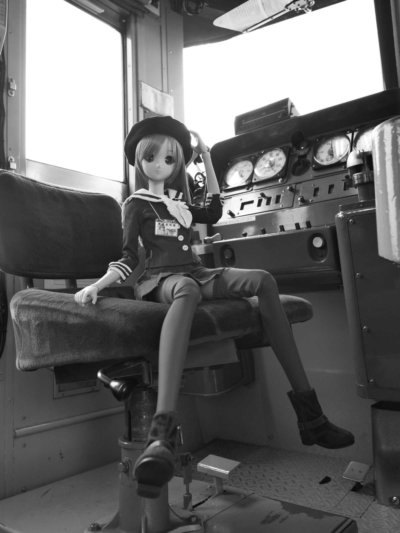 ドーラーズトレイン,それはシャロンさんのパイオニアに出会う旅(その1) 衝動と成り行き系ドール&カメラブログ『こちら(株)高丘