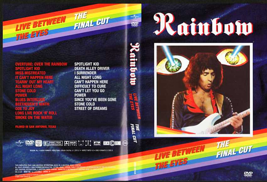 レインボー Rainbow DVD『THE FINAL CUT』/1985年 | おじなみの日記